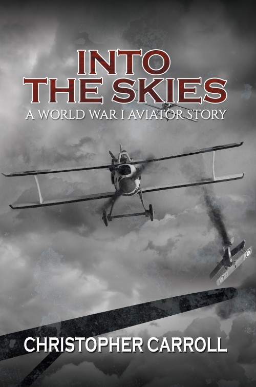 Into the Skies: A World War I Aviator Story -bookcover